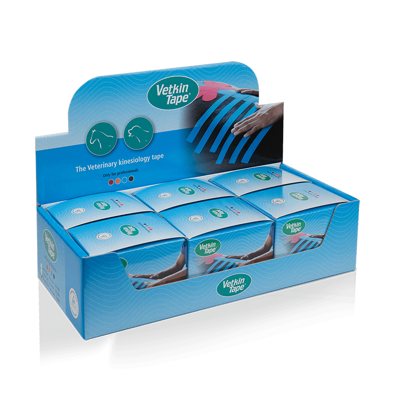 VetkinTape® veterinary tape 10cm x 5m Displaybox (6 rolls) - Image 5