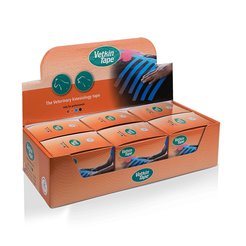 VetkinTape® veterinary tape 10cm x 5m Displaybox (6 rolls) - Image 4
