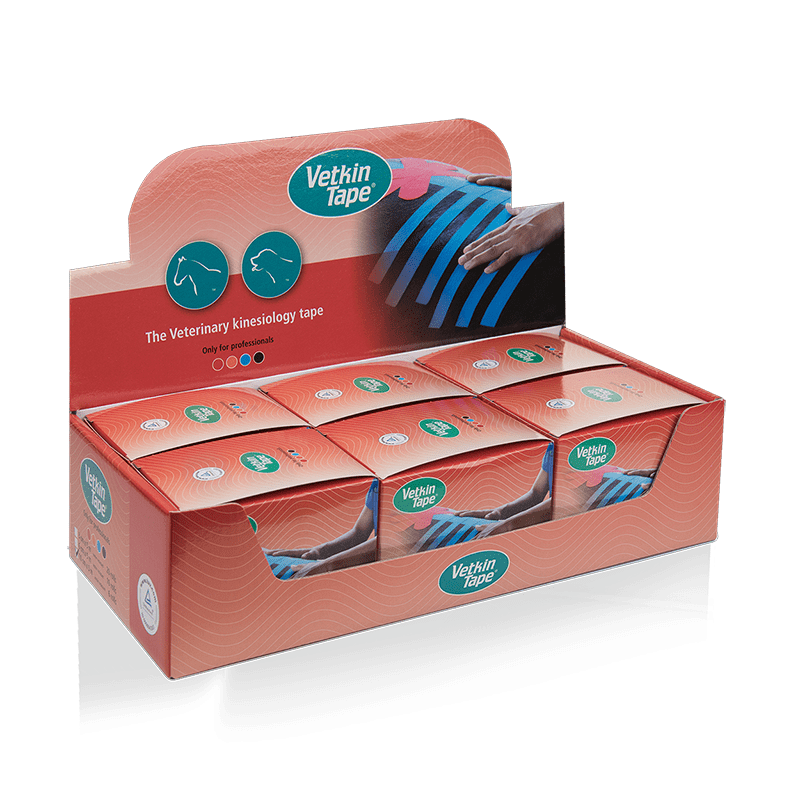 VetkinTape® veterinary tape 10cm x 5m Displaybox (6 rolls) - Image 2