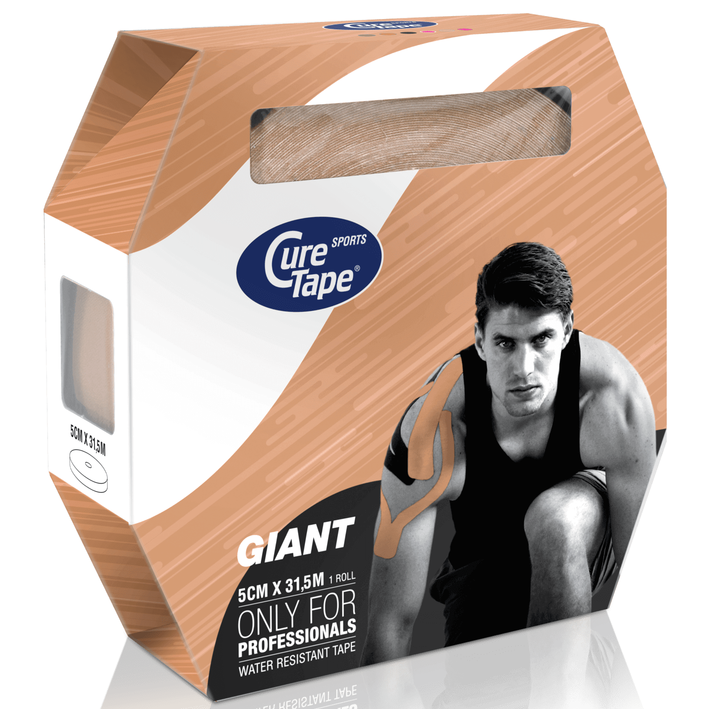 curetape-sports-giant-kinesiology-tape-bulk-roll-beige-5cm-x-31.5m