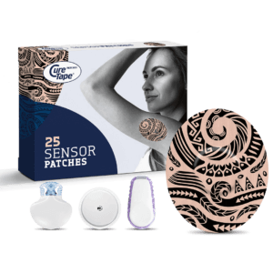 CureTape® Sensor Patches Art - Tattoo