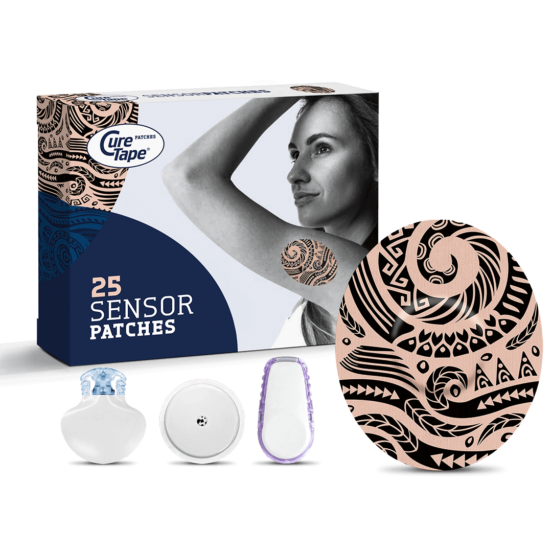 CureTape® Sensor Patches Art - Tattoo