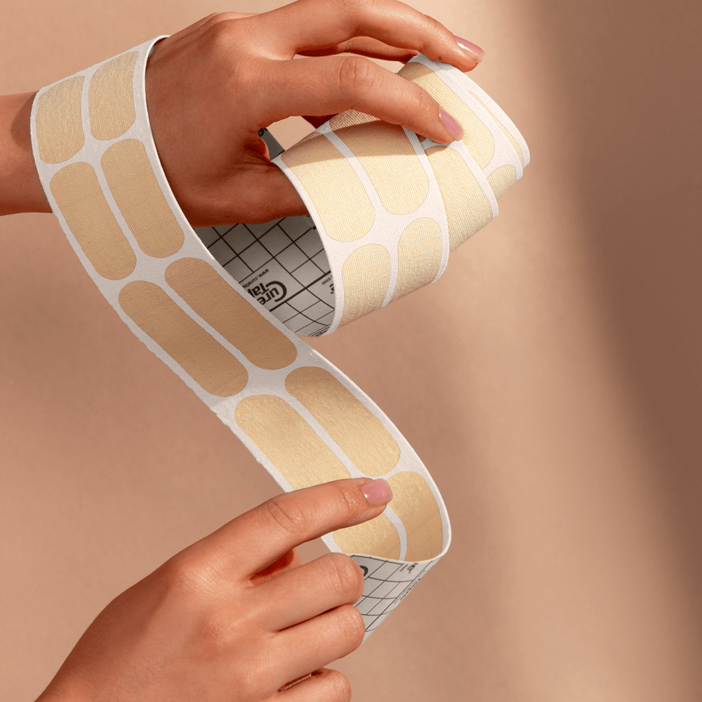 CureTape® Beauty – Kinesiology Tape for face Pre Cut (60 strips) - Image 2